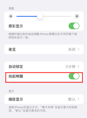 榆阳苹果授权维修站分享iPhone轻点无法唤醒怎么办