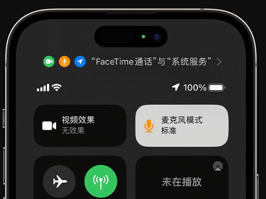 榆阳苹果授权维修网点分享iPhone在通话时让你的声音更清晰 